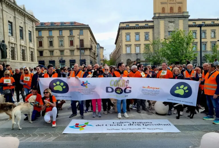 CorriDog 2025: Bergamo celebra la Giornata Nazionale del Cane Guida