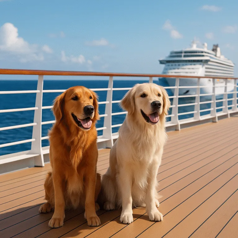 La prima crociera di lusso per cani un’esperienza pet‑friendly da sogno