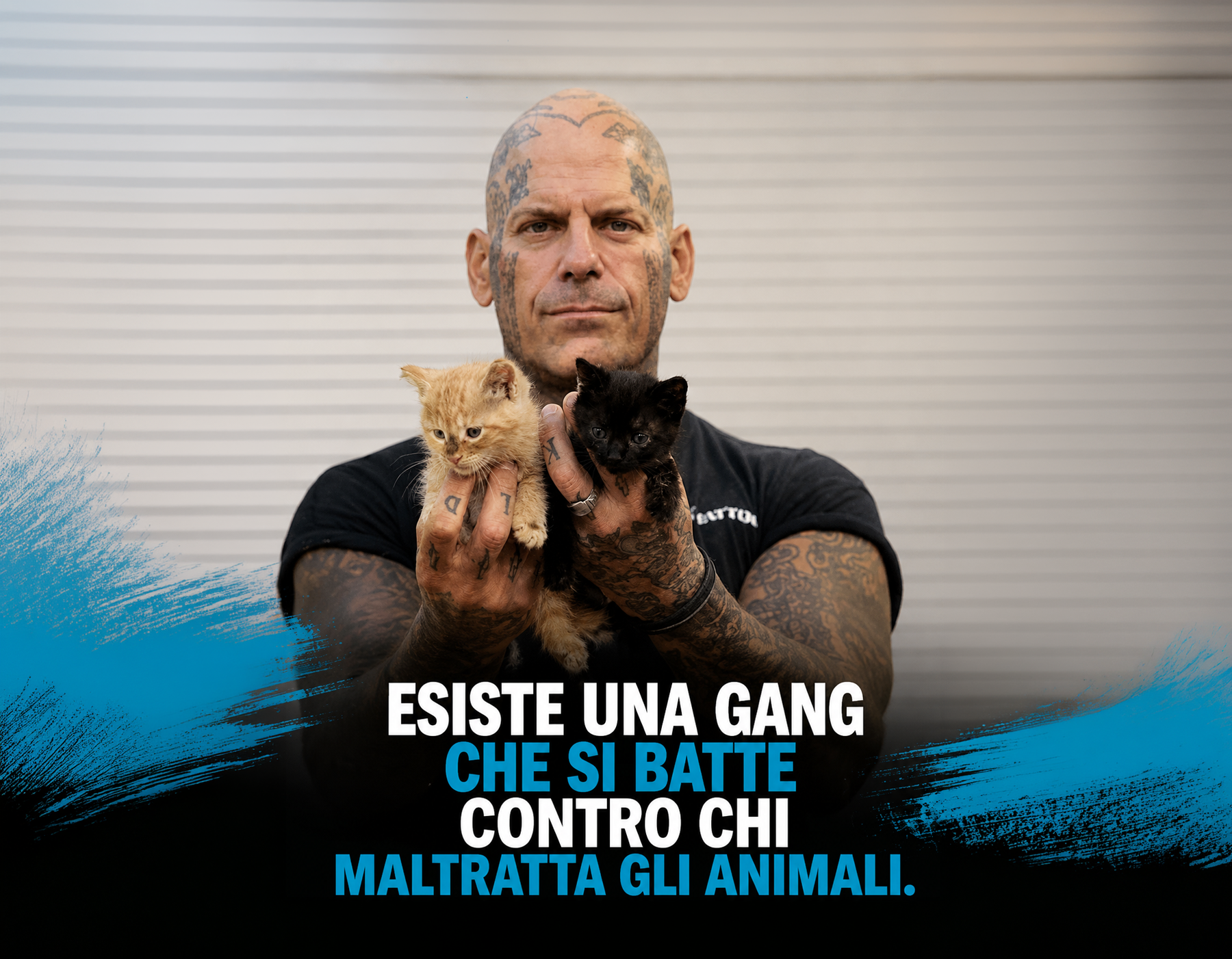 Rescue Ink: i motociclisti tatuati che salvano animali vittime di maltrattamenti